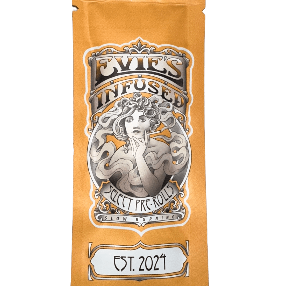 Evie’s 0.7g shatter & Kief pre roll $10