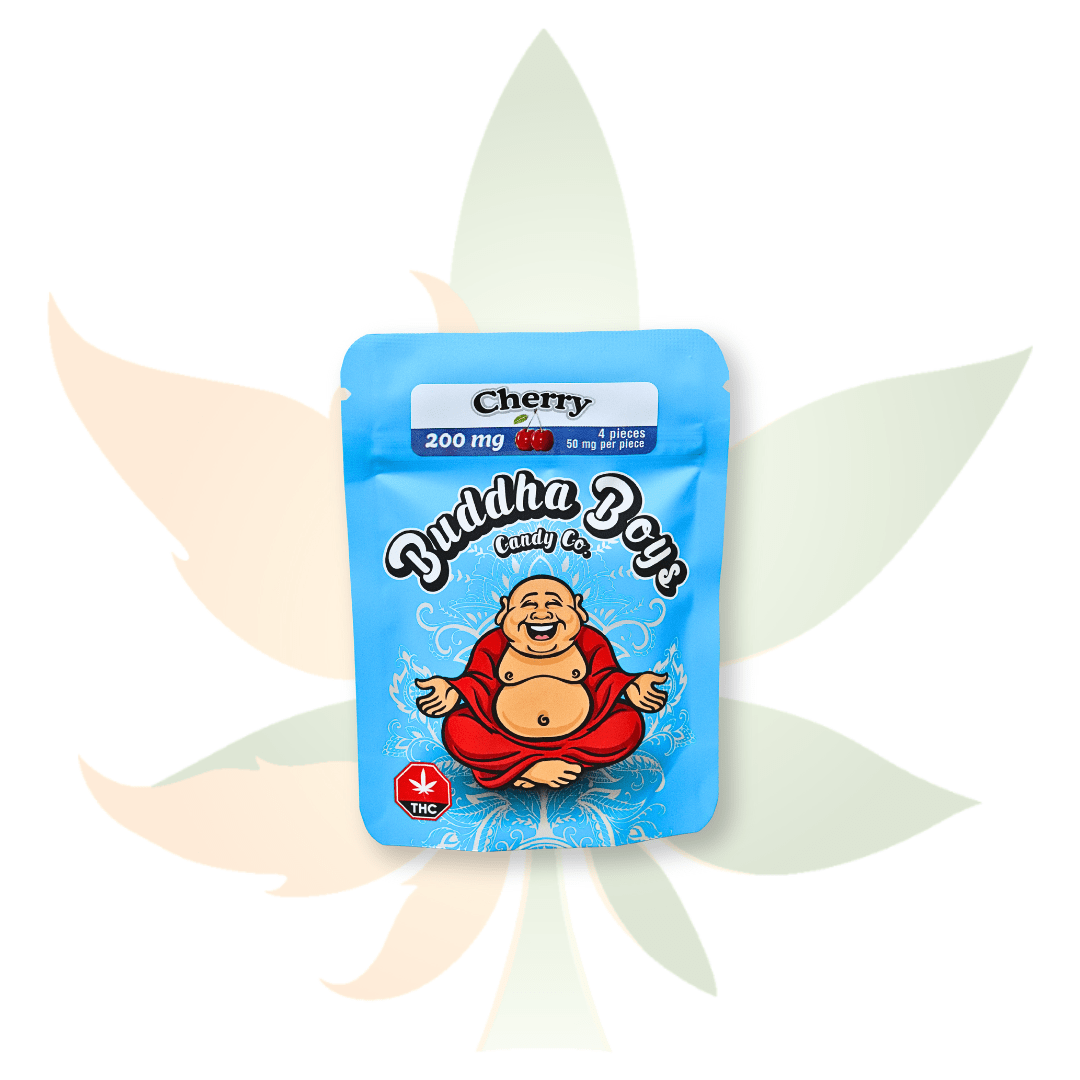 Buddha Boys - 200mg THC Gummies - Cherry