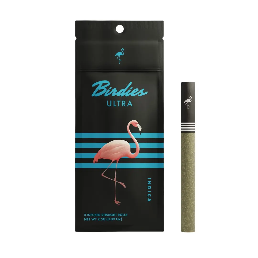 Birdies Ultra Infused Pre-roll 3pk Indica 2.55g