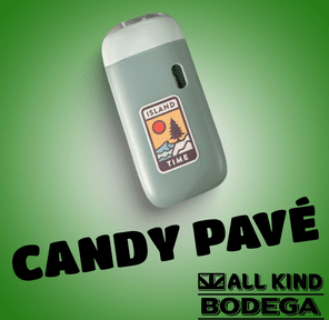 Candy Pavé 1g Disposable Live Resin Vape Cart (@calendarislands)