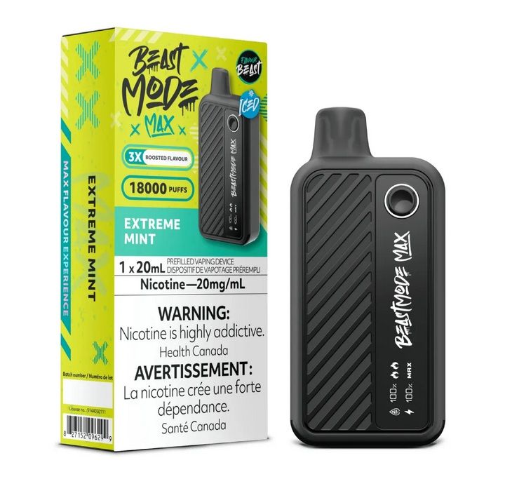 Flavour Beast Beast Mode Max 18k Puffs $37.