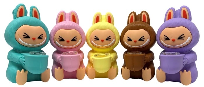 5" Monsters Silicone Water Pipe (labubu) MSW