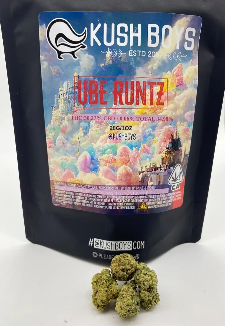 Ube Runtz (hybrid) - 28g Flower (THC 30%) by Kush Boys