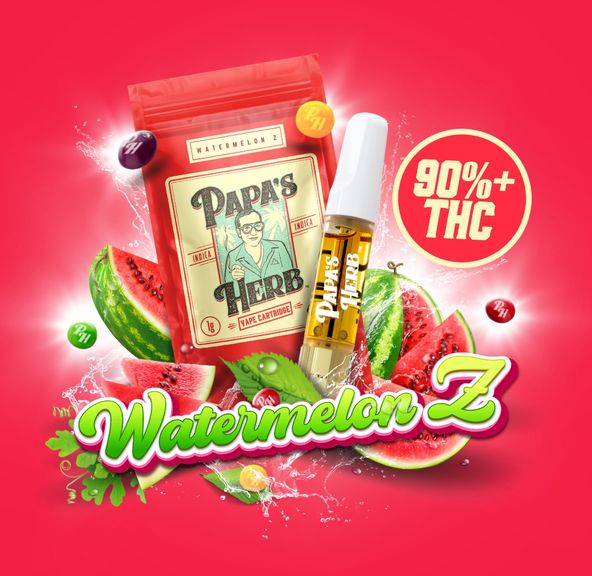 1g Watermelon Z Vape Cartridge