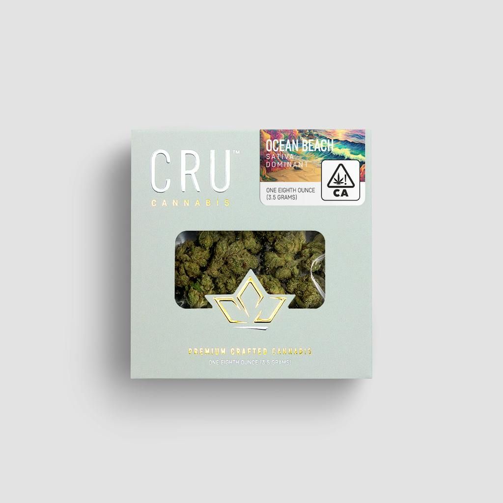 CRU Cannabis - Ocean Beach (3.5 Grams) 3.5g