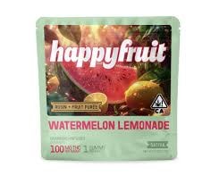 HAPPY FRUIT - WATERMELON LEMONADE - ROSIN GUMMIES - 100MG - SATIVA
