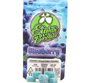 Blueberry Gummies 10 pack (100mg)
