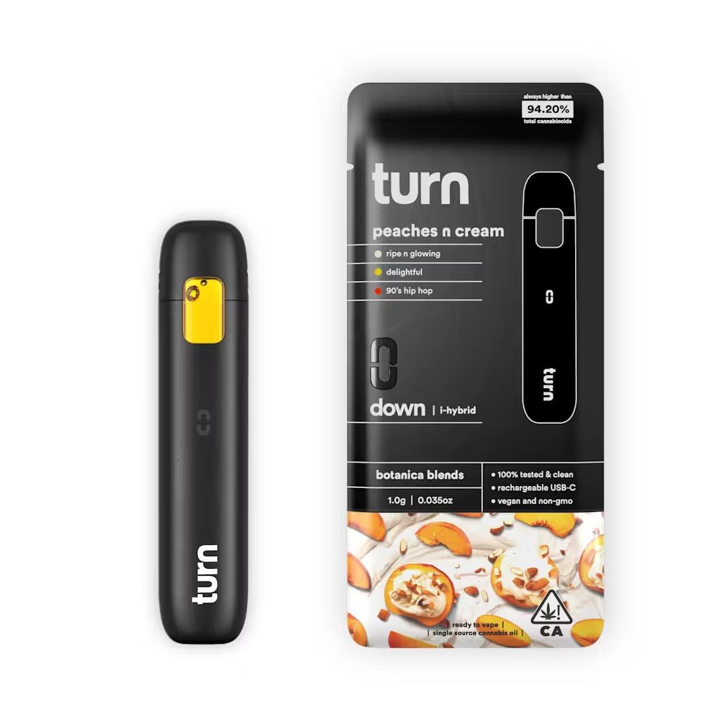 Turn - Peaches & Cream (i-hybrid) / Botanical Blends / al-in-one 1g