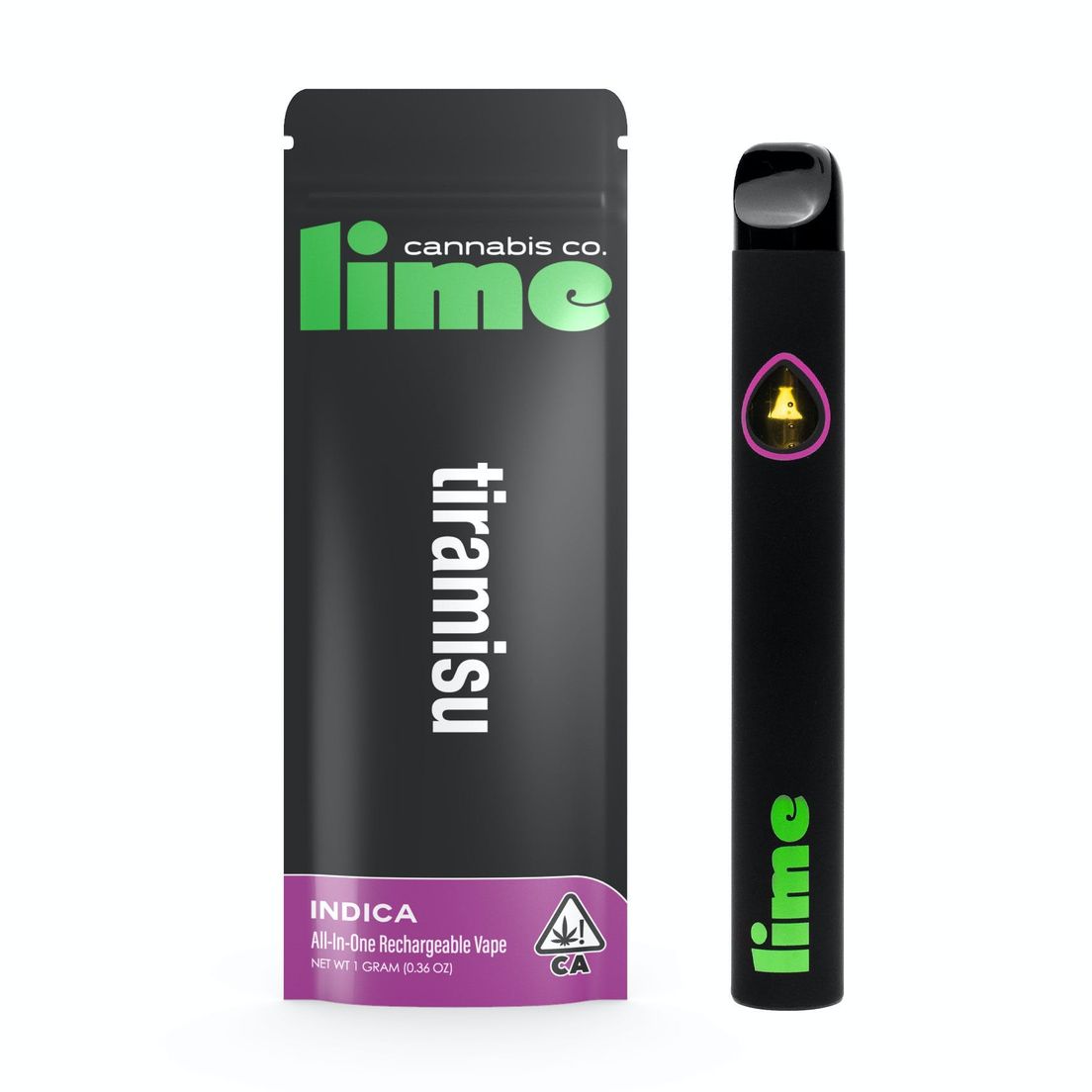 Indica (1g Premium All-In-One Vape) | Tiramisu