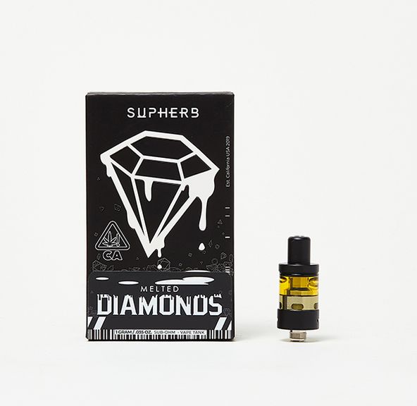 Supherb - Kush Krasher Melted Diamonds Cartridge