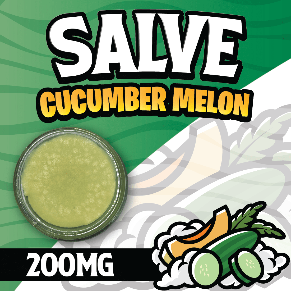 RR|THC-Cucumber Melon 200mg|Salve