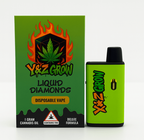?Y&Z 1G Liquid Diamond Dispo - Strawnana (HYBRID)