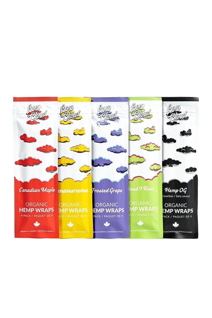 Low Cloud Organic Hemp Wraps