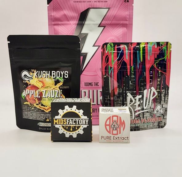 ***PICK 5 Deal!$99 Mix n'Match Any $45 1/8s, 1g Waxes(House Picks) &/OR 100mg Edibles (5 Items Total)