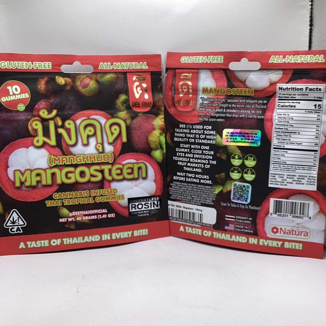 Dee Thai - Edible - Magosteen - 100mg