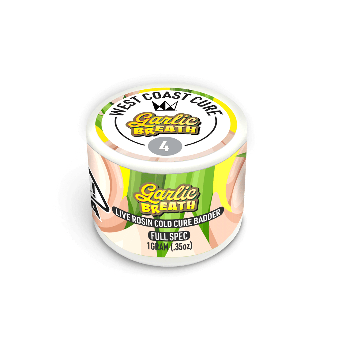 Garlic Breath - Live Rosin Cold Cure Badder - T4