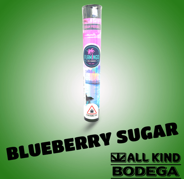 Blueberry Sugar 1g Preroll (@flamingomaine)