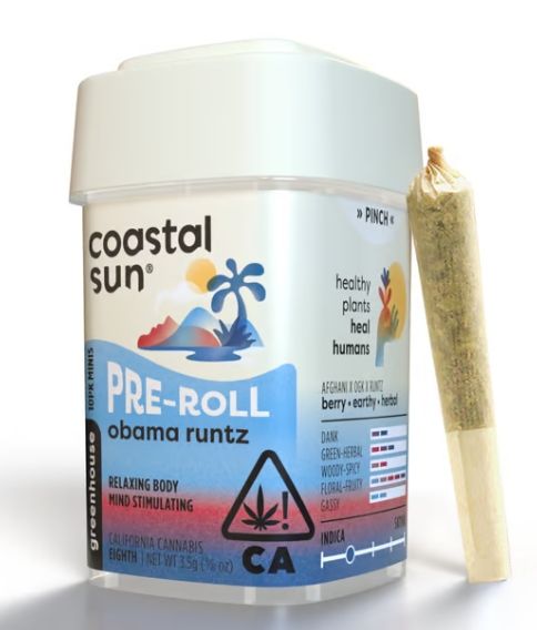 Coastal Sun - Obama Runtz 10 Pk Preroll 3.5g