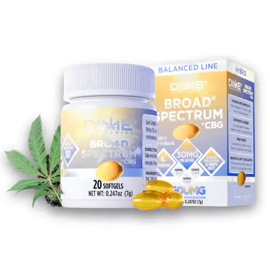 Balanced Line "Afternoon" CBG Softgels 7.00 g