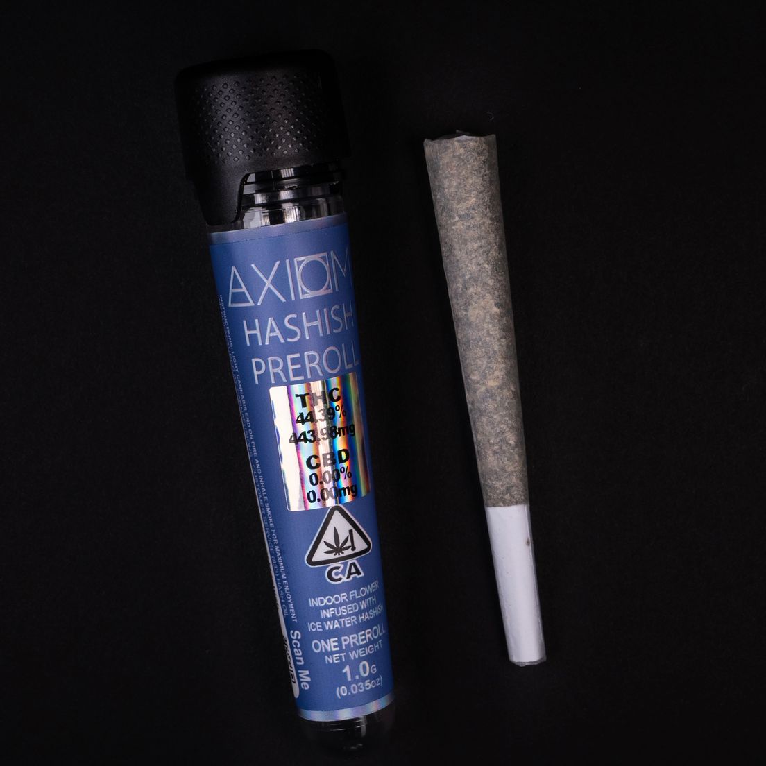 Grapes of Wrath x Shishkaberry Single 1g Hashish Pre-Roll