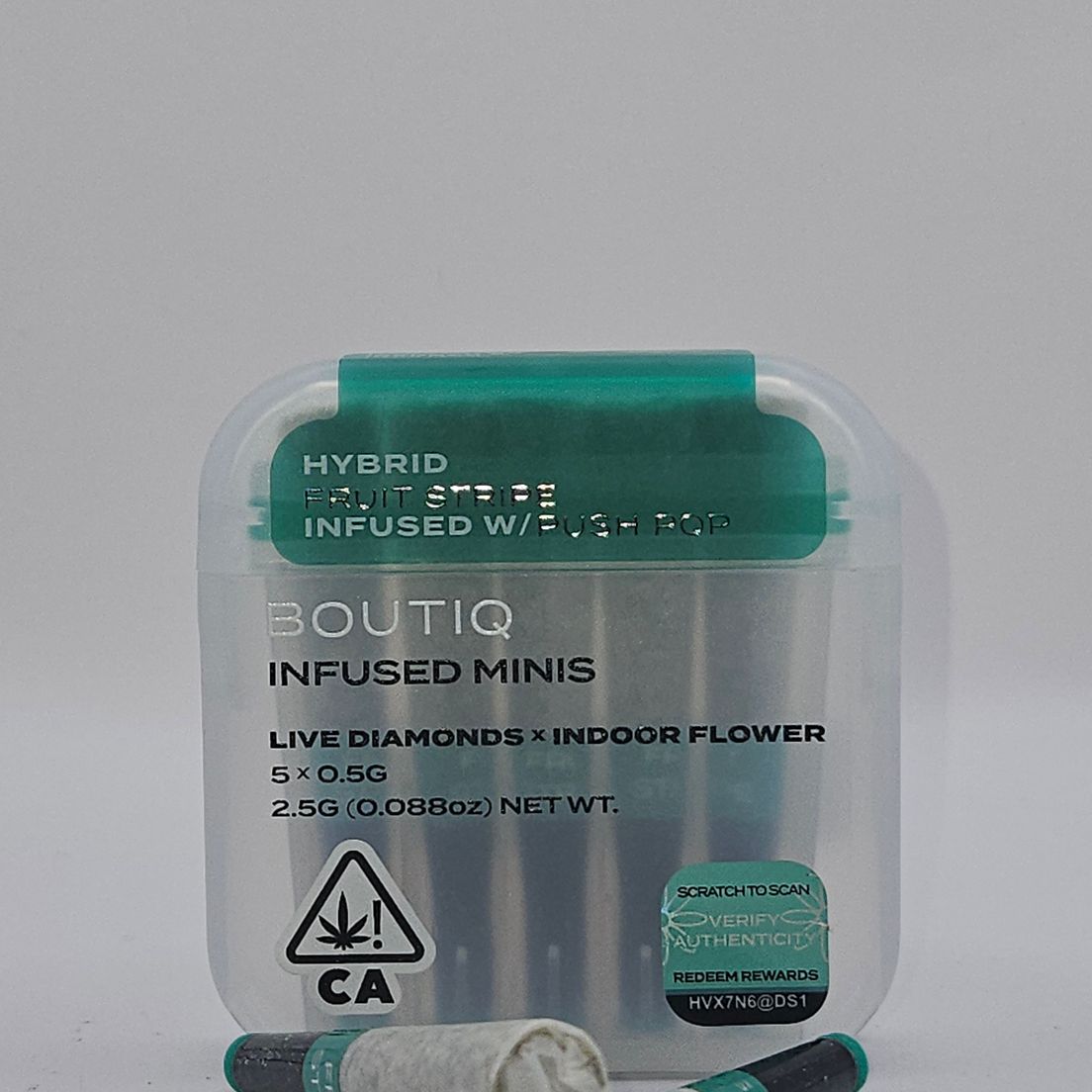 Boutiq Mini Joints (5ct) - Fruit Strip w/ Push Pop