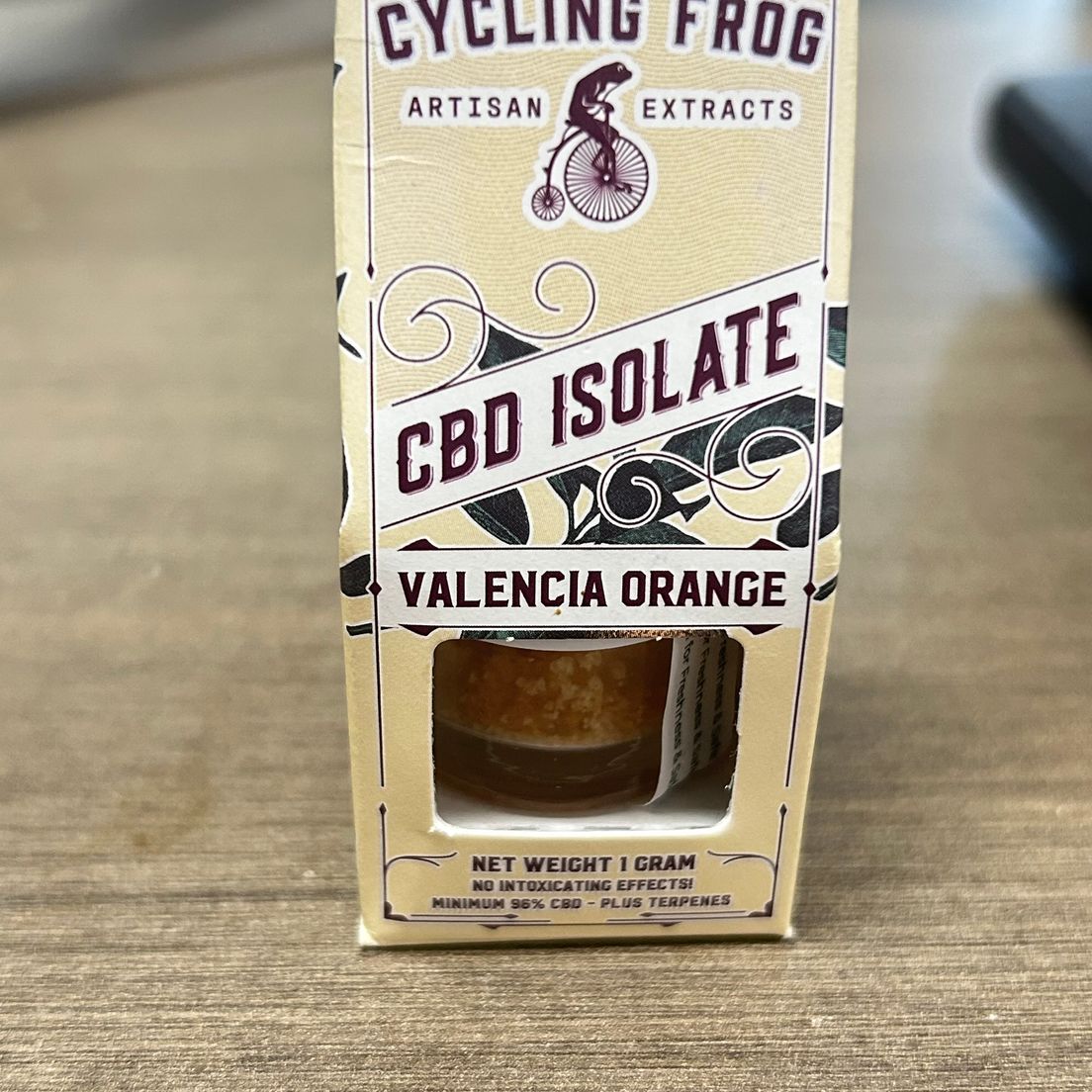 Cycling Frog - Water Soluble CBD Isolate Powder - Valencia Orange