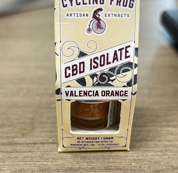 Cycling Frog - Water Soluble CBD Isolate Powder - Valencia Orange