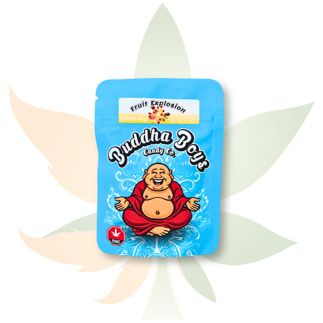 Buddha Boys - 2000mg THC Gummies - Fruit Explosion