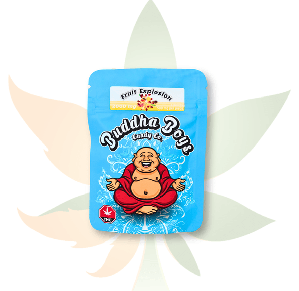 Buddha Boys - 2000mg THC Gummies - Fruit Explosion