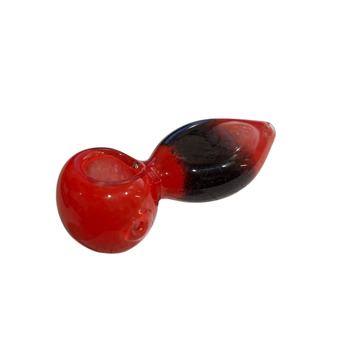 2" One Hit Red & Black Pipe