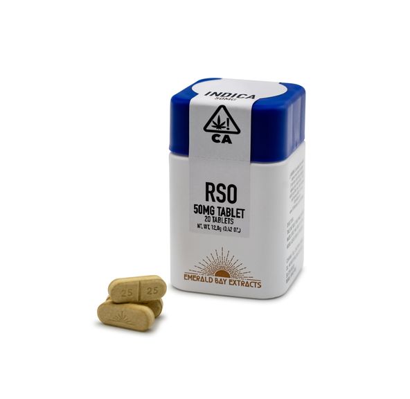 Emerald Bay Extracts - Blue Skunk RSO Tablets 50mg/1000mg