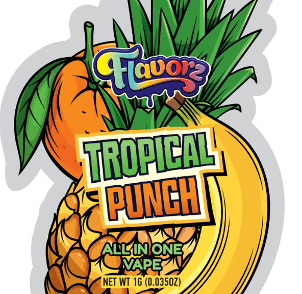 Flavorz - Tropical Punch All-In-One Vape 1g