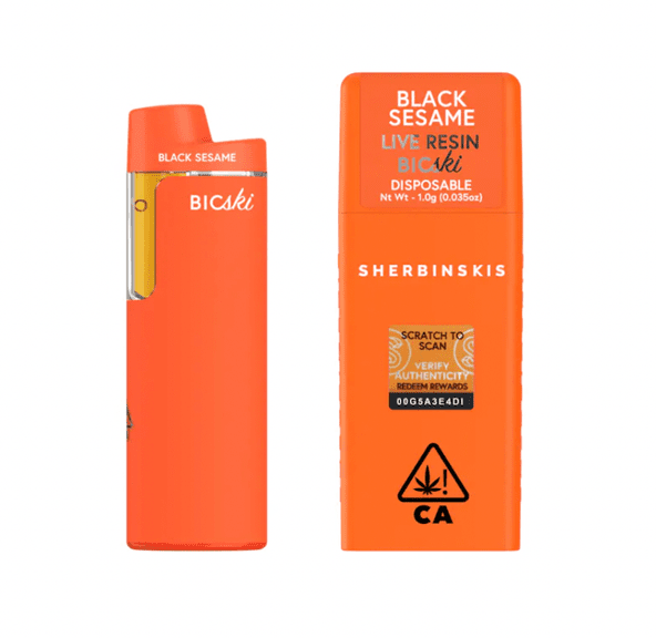 Sherbinski 1G LIVE RESIN DISPOSABLE Black Sesame