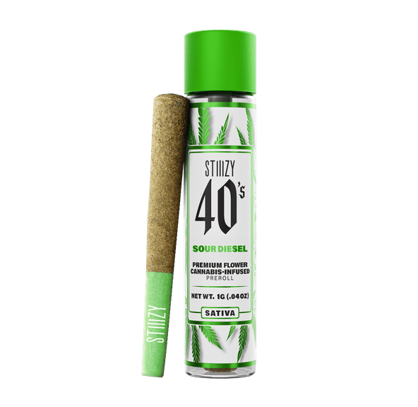 1G 40S PREROLL - SOUR DIESEL