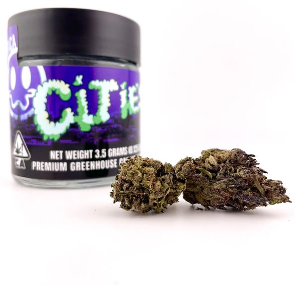 1/8 Purple Marker (29.9%/Indica) - Cities