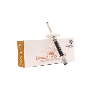 Emerald Bay Extracts RSO Syringe CBD 1:1 Apple Fritter 1g