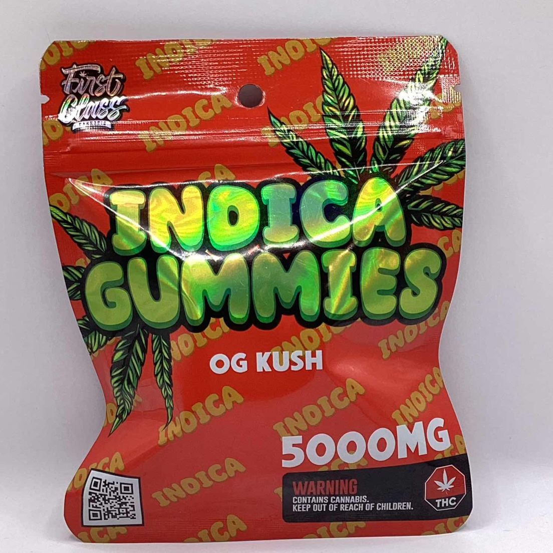 First Class Edibles - Indica Gummies - 5000mg