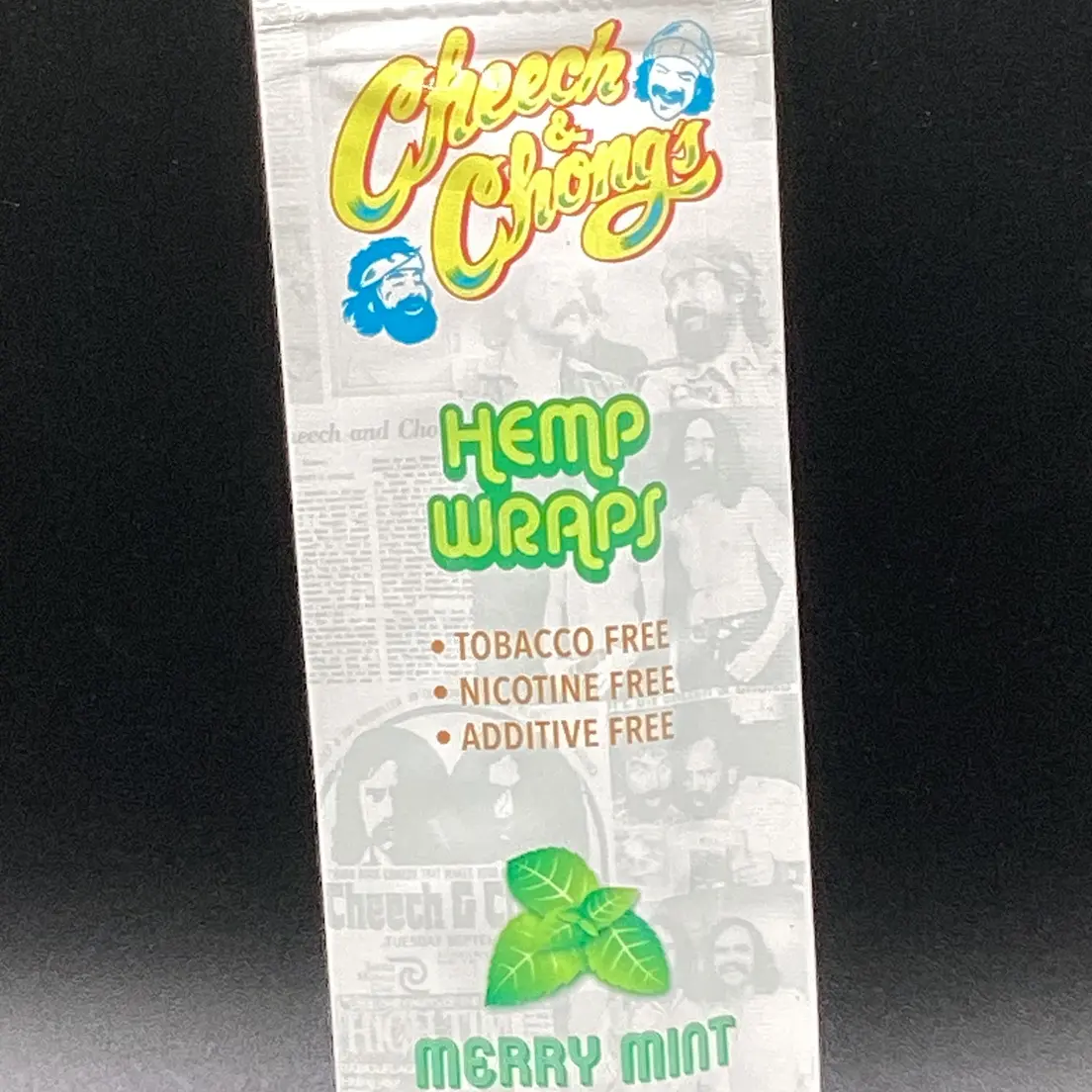 AFG Distribution- Merry Mint- Cheech and Chong- Hemp Wraps- 2 Pack