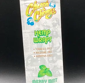 AFG Distribution- Merry Mint- Cheech and Chong- Hemp Wraps- 2 Pack