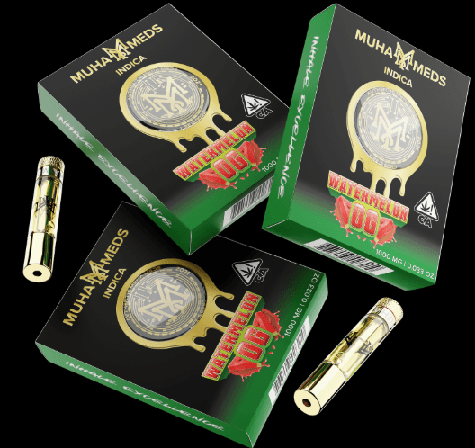 PRE-ORDER ONLY 1g Watermelon OG Vape Cartridge - Muha Meds
