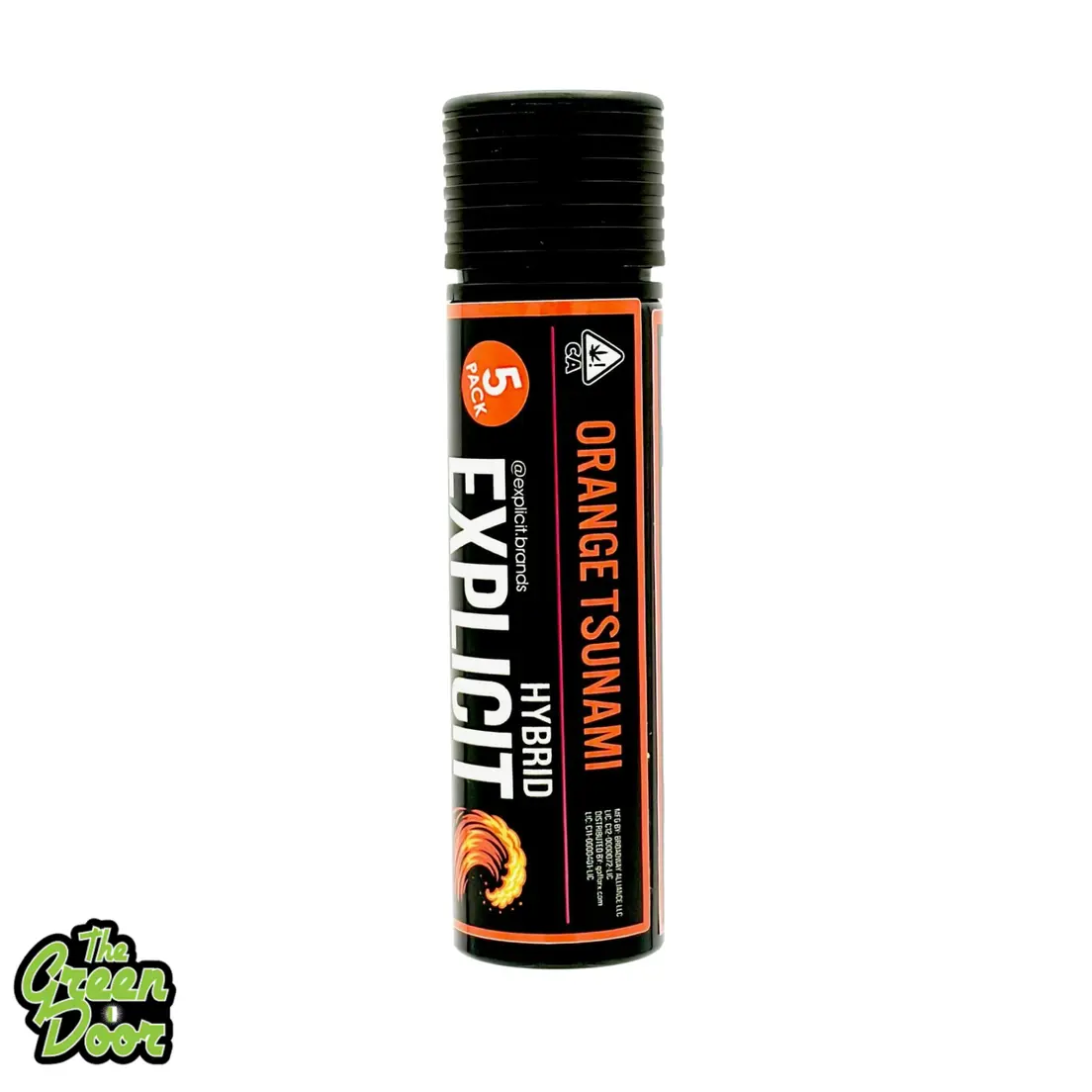 EXPLICIT - Orange Tsunami - 5pk - Infused Preroll - 5g