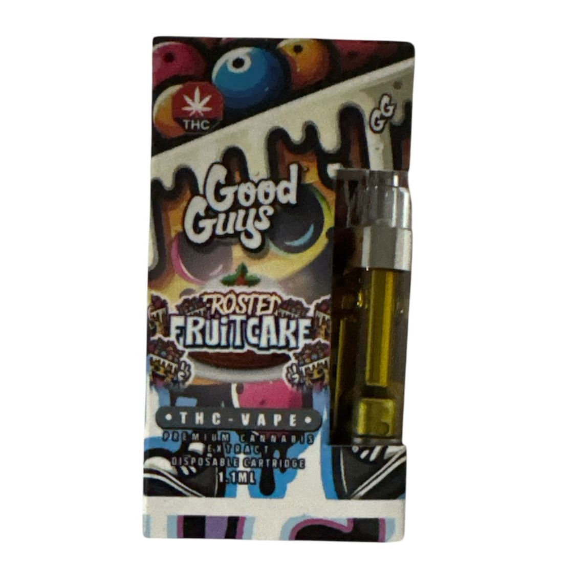 Frosted Fruitcake Vape Cartridge - Good Guys