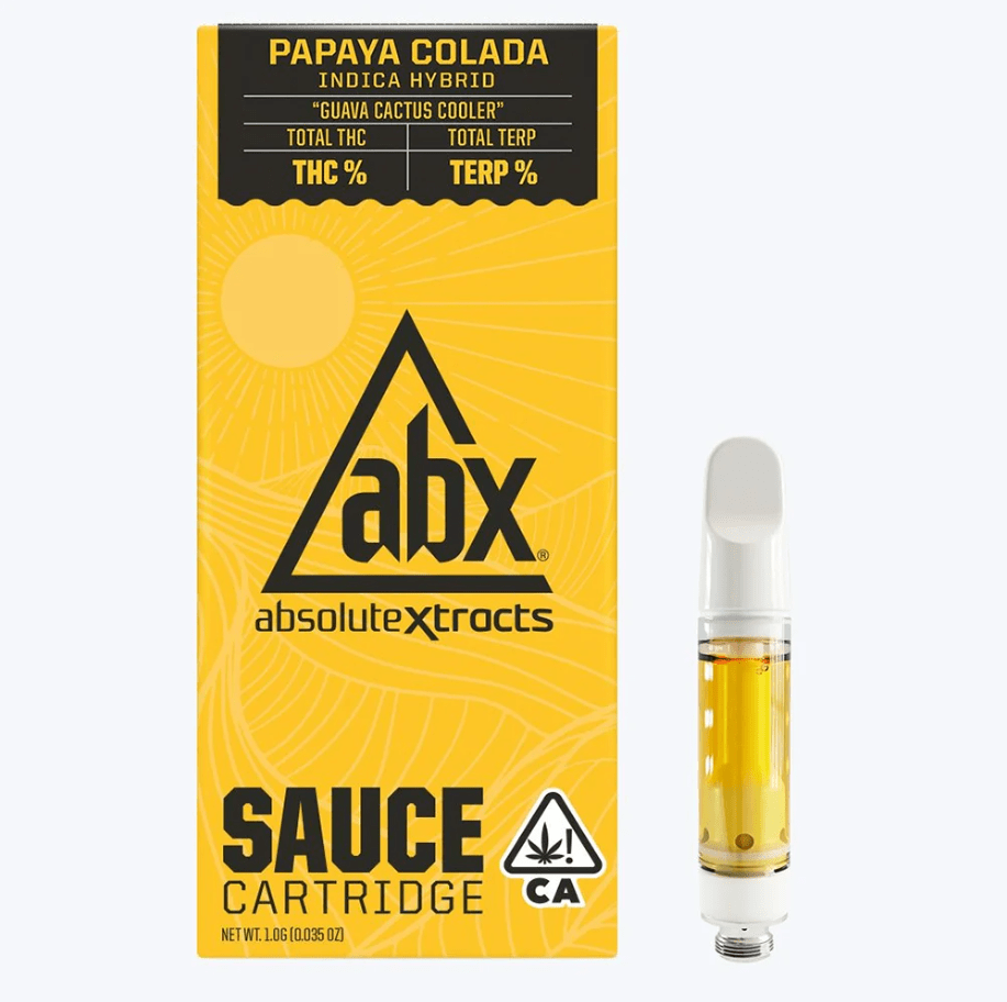 Absolute Xtracts Sauce Cartridge Papaya Colada 1g