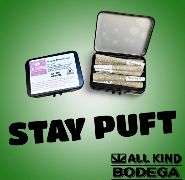 Stay Puft .5g Preroll 8 Pack (Total Weight 4g) (@flamingomaine)