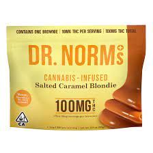 Dr. Norm's - Salted Caramel Brownie 100mg THC