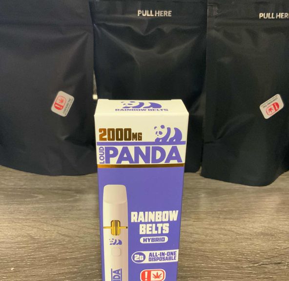 Rainbow Belts Loud Panda Disposable 2g