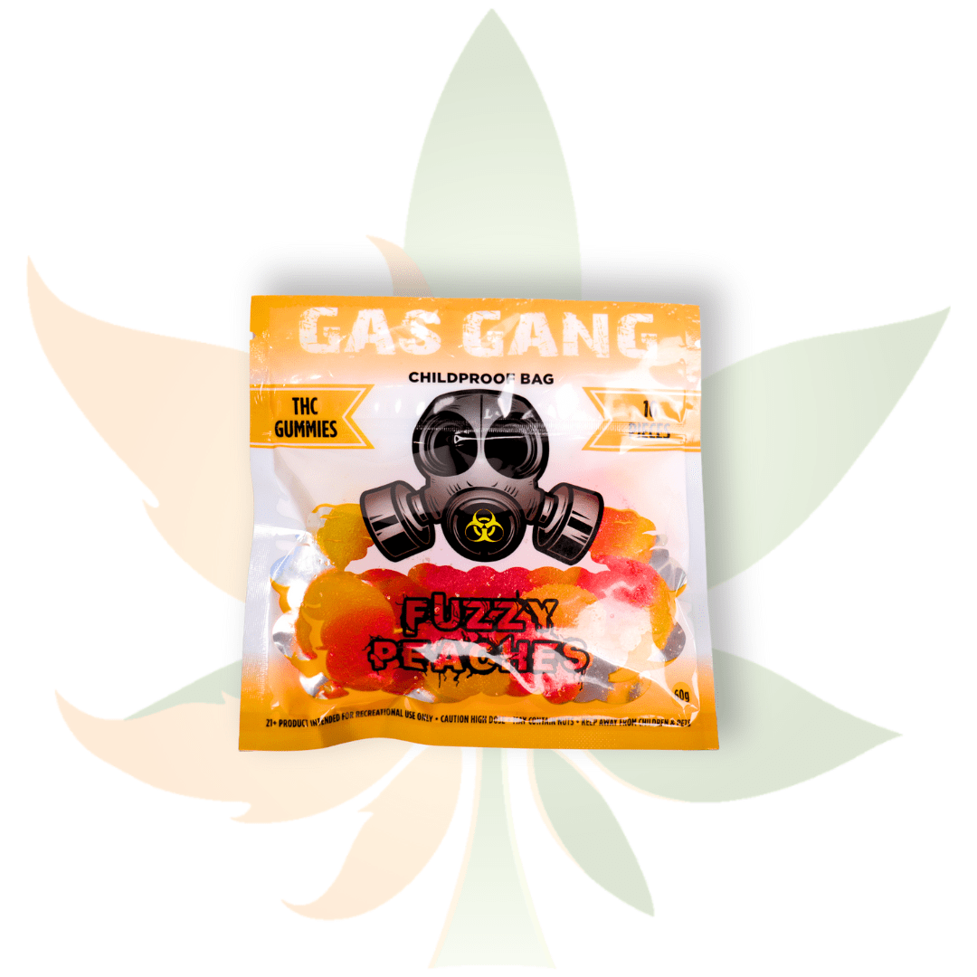 Gas Gang - 1000mg Gummies - Fuzzy Peaches