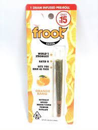 Froot Orange Tangie Infused 1-gram Pre-roll