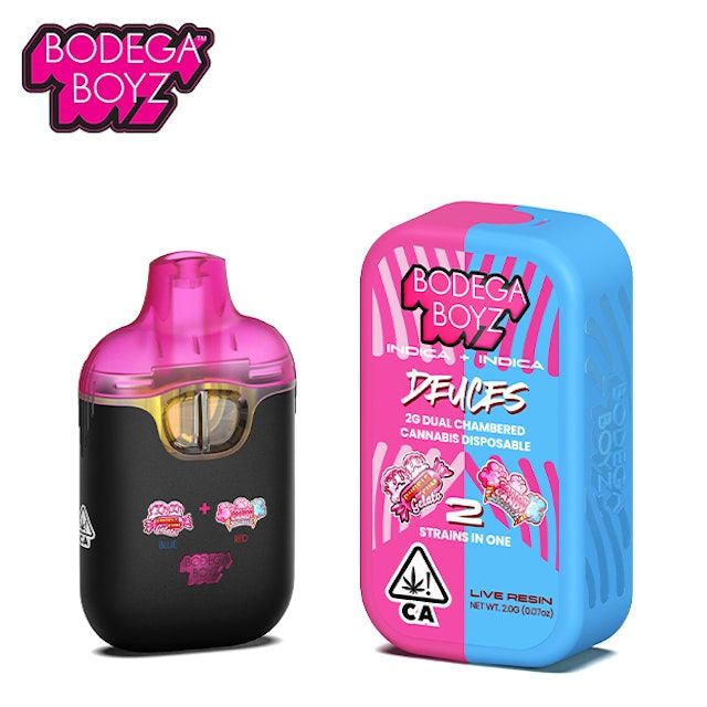 Bodega Boys - Bubble Gum Gelato x Spun Sugar Disposable Vape 1g