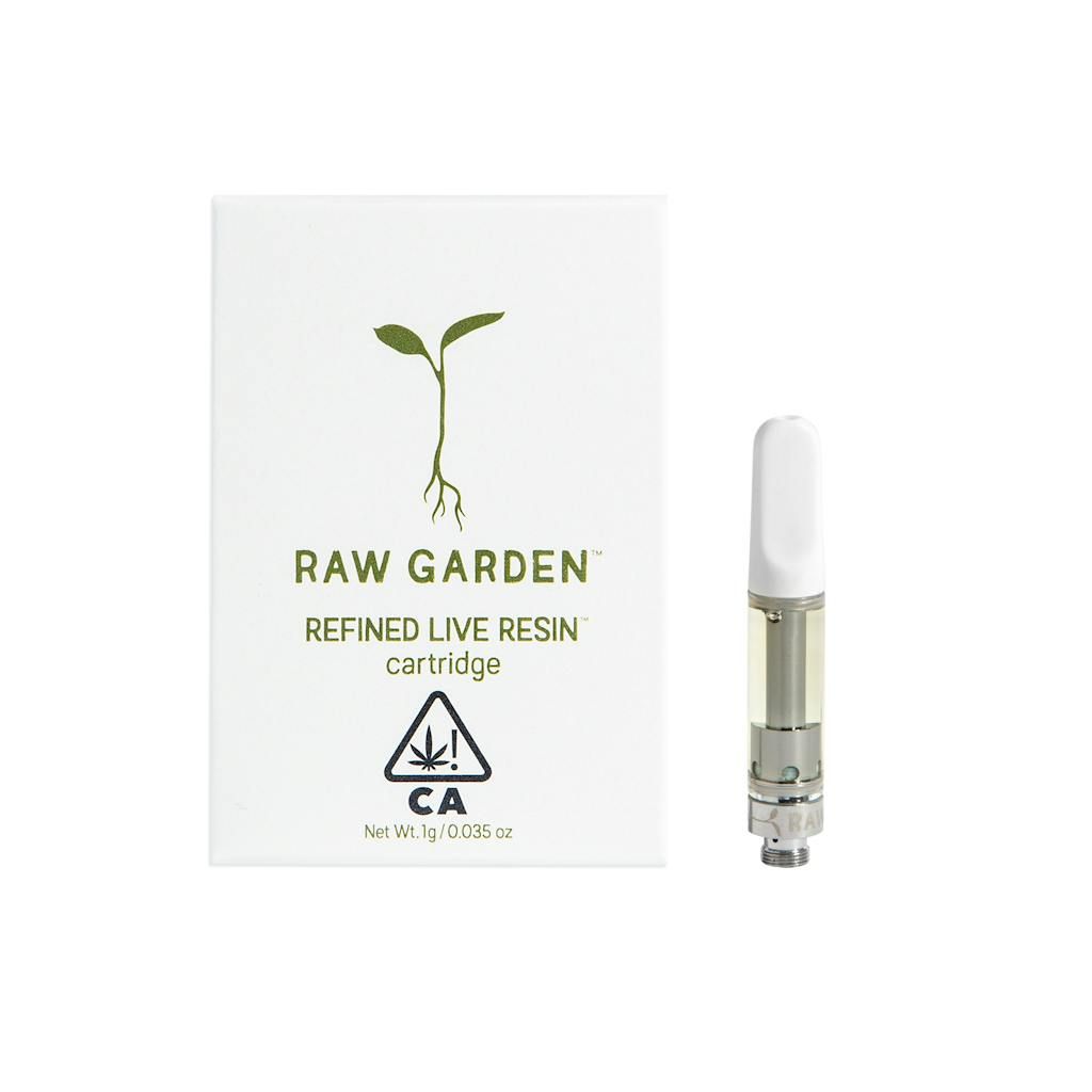 Raw Garden™ - Carbon Fiber Refined Live Resin™ Cartridge 1g